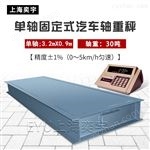 XK3190-M1單軸固定式汽車軸重秤 地磅