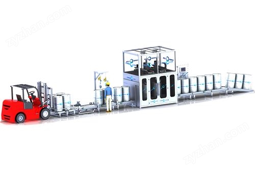 YL-300-II-S 200L自动对口液体灌装机