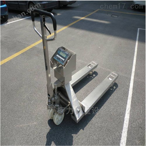 500kg防水地牛磅,药厂1T不锈钢叉车称批发价