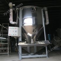 2噸顆粒干燥混合機 塑料立式電加熱攪拌機 雙發(fā)熱管加熱更快